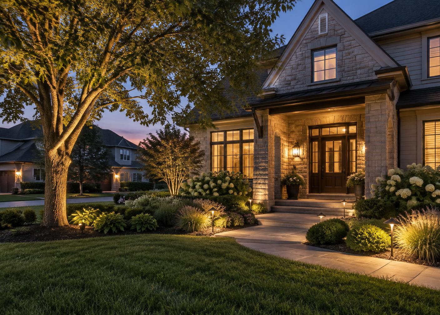 Landscape Lighting exterior lighting example