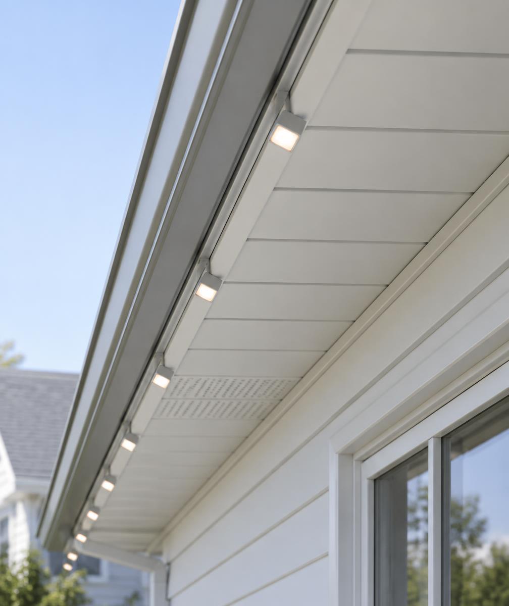 Govee Installations exterior lighting example